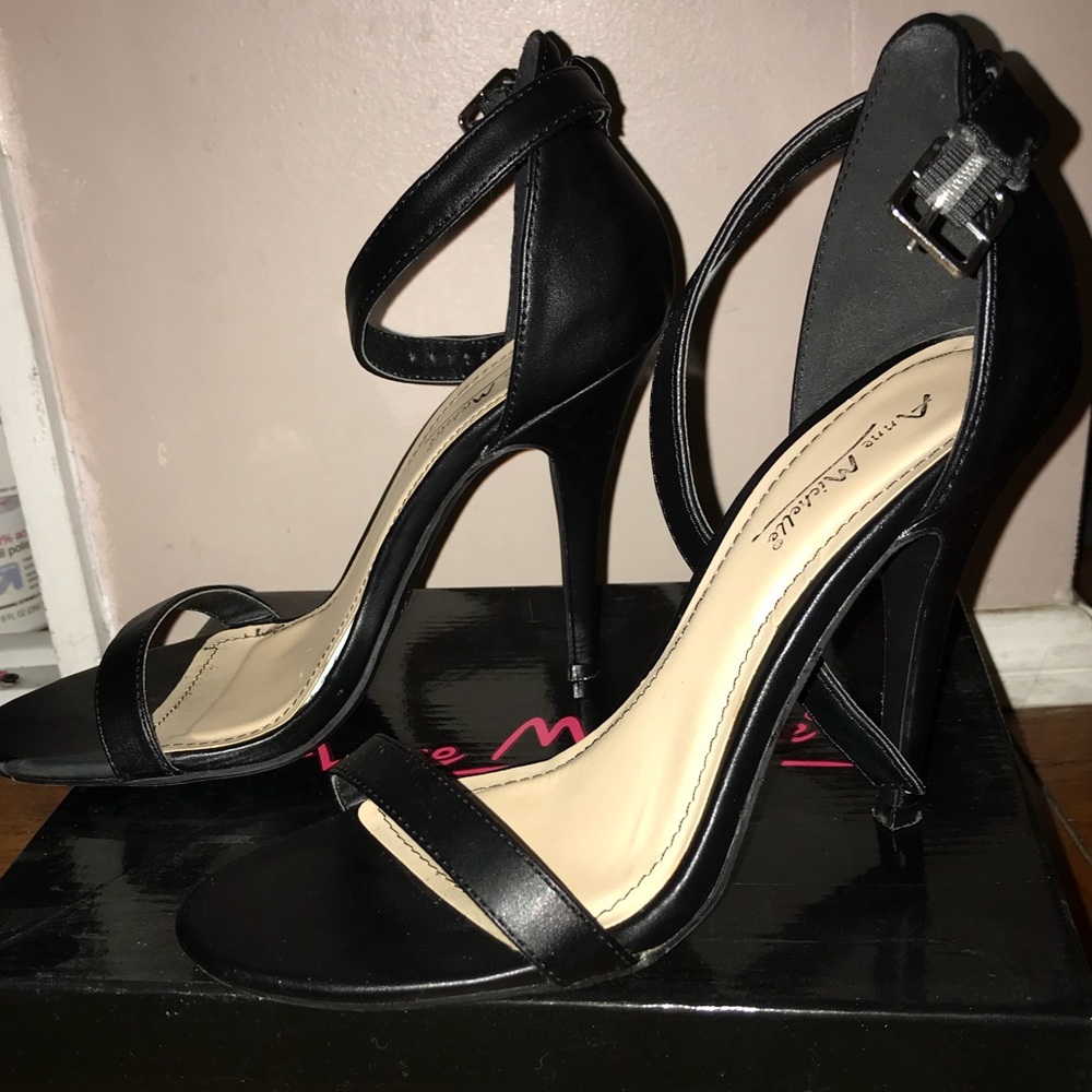 Sandal heels.